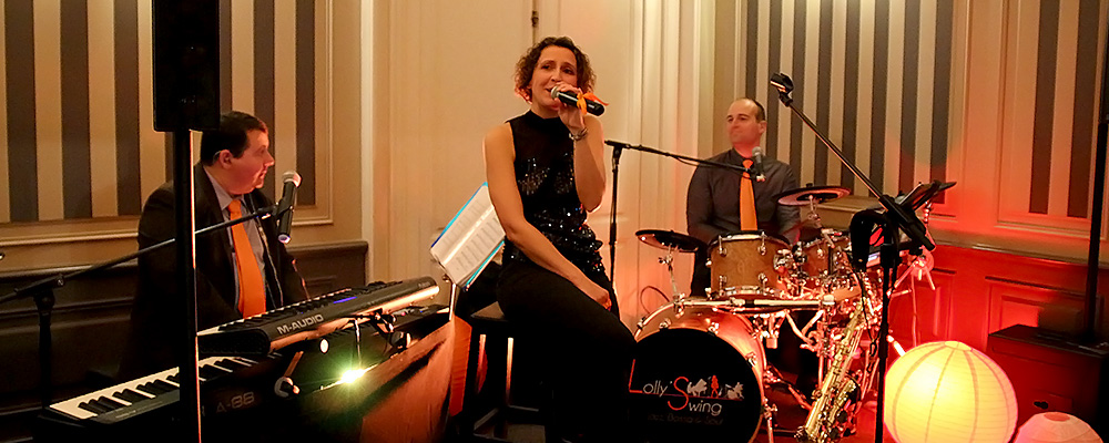 Lolly'Swing - Jazz, Bossa, Soul & Pop Jazzifiée ! Mariages, Cocktails, Concerts, Soirées privées et Evènementiel Entreprises